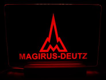 Magirus Deutz LED Schild Oldtimer Feuerwehr LKW